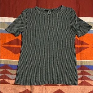 Fitted Slightly Cropped Forever 21 Tee